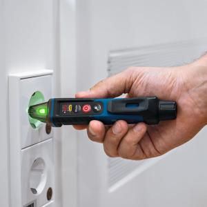 Image Testeur de tension Bosch GVD 1000-17 - Bleu/noir à 44,45€