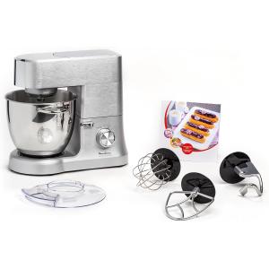 Image Robot pâtissier Moulinex Masterchef Grande QA810D01 - Silver à 289,99€