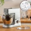 Image Robot pâtissier Moulinex Masterchef Grande QA810D01 - Silver à 289,99€