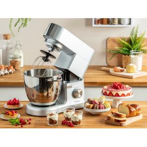 Image Robot pâtissier Moulinex Masterchef Grande QA810D01 - Silver à 289,99€