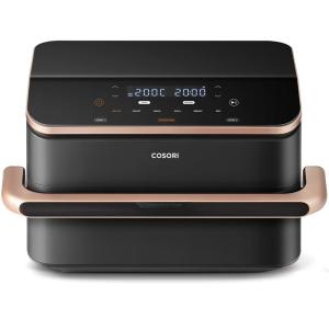 Image Friteuse sans huile Cosori DualBlaze Twinfry Pro Ceramic - Noir à 209,99€