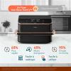 Image Friteuse sans huile Cosori DualBlaze Twinfry Pro Ceramic - Noir à 209,99€