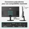Image Écran PC 27" FHD Gamer HKC V2718S - 144Hz - Noir à 103,54€