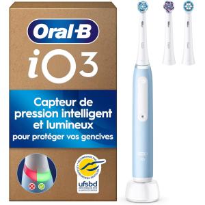 Image Brosse à dents électrique Oral-B iO 3 - Bleu à 64,99€