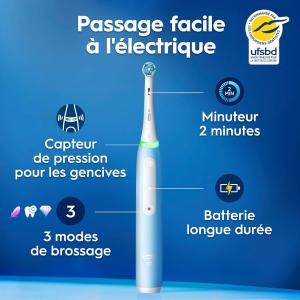 Image Brosse à dents électrique Oral-B iO 3 - Bleu à 64,99€