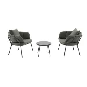 Image Salon de jardin détente ECLOZ Flavien - Vert à 239,20€