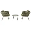 Image Salon de jardin détente ECLOZ Flavien - Vert à 239,20€