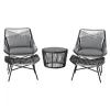Image Salon de jardin ECLOZ Eloise - Anthracite à 258,30€