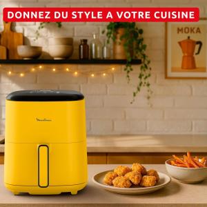 Image Air fryer Moulinex Easy Fry POP EZ2452F0 - Jaune à 56,99€