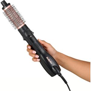 Image Brosse soufflante BaByliss Smooth Finish 1200 AS122E - Noir/Rose à 26,90€