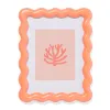 Image Cadre photo HEMA 15x20 cm bois Rose ou Corail ondulé - à 3€