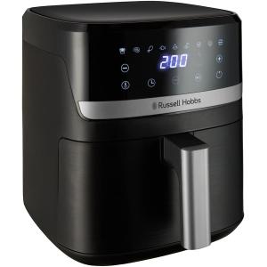 Image Friteuse sans huile Russell Hobbs Air Fryer Rapid Air 5,5L 27621-56 - Noir et Argent à 49,99€