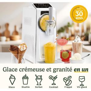 Image Machine à glace CUISINART Frost Fusion 6-in-1 ICE201E - Blanc à 189,99€