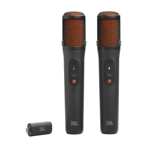 Image Microphones sans fil JBL EasySing Mics - Noir à 159,99 € + Beach Towel OFFERT