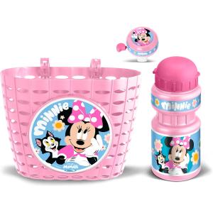 Image Corbeille + Bidon + Sonnette Stamp Minnie It's Me - Rose à 14,99€