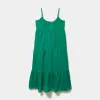 Image Robe longue CREEKS - Vert canard à 9€