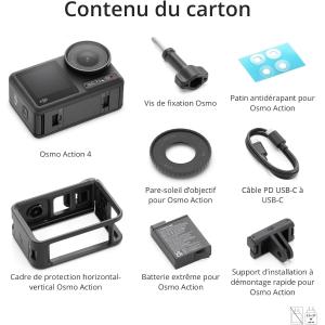 Image Caméra d’action DJI Osmo Action 4 - Noir à 175,00€