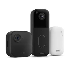 Image [Prime] Caméra de surveillance Blink Outdoor 4 avec Sonnette vidéo - Noir à 24,99€