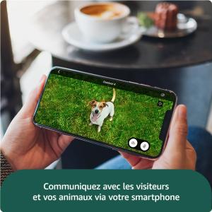 Image [Prime] Caméra de surveillance Blink Outdoor 4 avec Sonnette vidéo - Noir à 24,99€