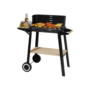 Image Barbecue à charbon de bois GRILLMEISTER GGW 84 B1 - Noir à 23,99€
