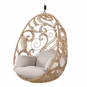 Image Fauteuil suspendu extérieur Maisons du Monde Boayana - Imitation rotin à 359€