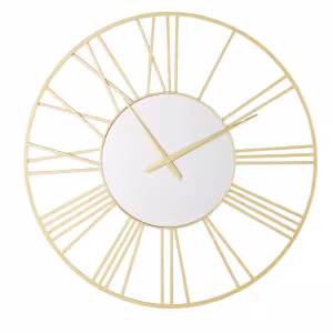 Image Horloge murale Maisons du Monde KRISTEN - Doré à 98,10€