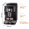 Image Expresso broyeur De'Longhi Magnifica S ECAM 22.127.B - Noir à 279,65€