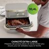 Image [Prime] Friteuse sans huile NINJA Foodi FlexDrawer AF500EUSD - Stone/Or à 174,99€