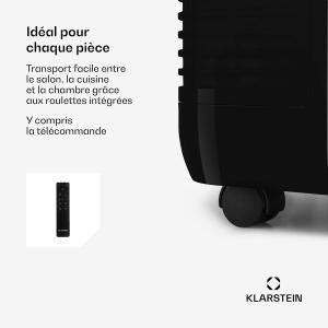 Image Climatiseur mobile KLARSTEIN Grandbreeze Eco - Noir à 607,99€