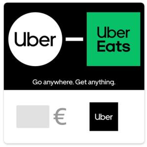 Image 10% de remise sur les Cartes cadeaux Uber - Envoi par Email