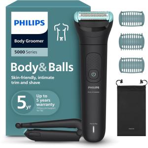 Image Tondeuse corps PHILIPS Bodygroom série 5000 BG5480/15 - Black à 49,99€