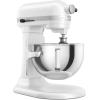 Image [Prime] Robot pâtissier KitchenAid 5KSM55SXXEWH - Blanc à 394,99€