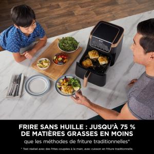Image [Prime] Friteuse sans huile NINJA Air Fryer MAX PRO AF180EUCP - Cuivre/Noir à 85,69€