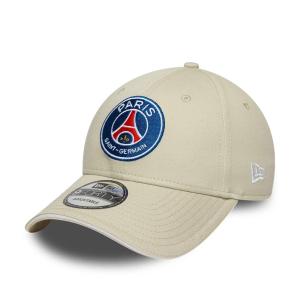 Image Casquette New Era 9FORTY Adjustable Paris Saint-Germain - Beige à 16€