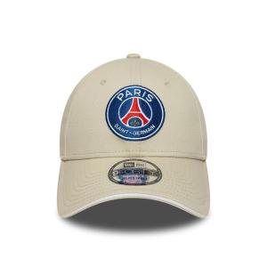 Image Casquette New Era 9FORTY Adjustable Paris Saint-Germain - Beige à 16€