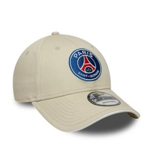 Image Casquette New Era 9FORTY Adjustable Paris Saint-Germain - Beige à 16€