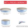 Image [Prime] Batterie de cuisine Tefal Ingenio Serenity L8274S04 - Blue Calm à 39,99€