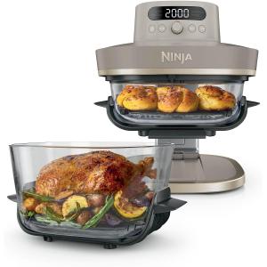 Image [Prime] Friteuse sans huile NINJA CRISPi PRO XL AS090EUSD - Stone/Or à 219,99€
