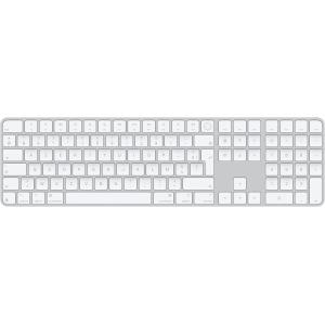 Image [Prime] Clavier Apple Magic Keyboard avec Touch ID et pavé numérique - Touches blanches à 151,05€