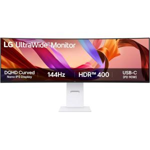 Image [Prime] Écran PC LG 49U950A-W UltraWide 49U950A-W.AEU - Blanc à 999,99€