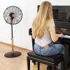Image [Prime] Ventilateur sur pied Cecotec EnergySilence 600 Woodstyle - Bois à 47,90€