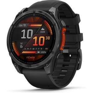 Image [Prime] Montre connectée Garmin fēnix 8 - Graphite à 592,10€