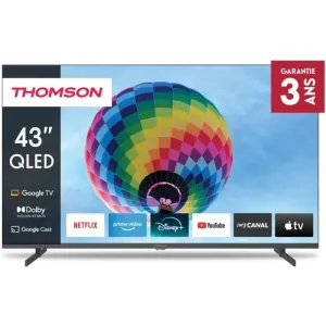 Image TV QLED THOMSON 43QG4S14 - Gris foncé à 207,99€