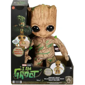 Image Peluche Mattel HJM23 Groot à fonctions 28 cm - Beige à 13,60€