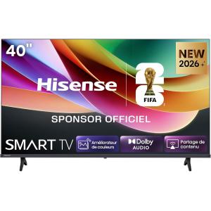 Image TV LED Hisense 40A4S - Noir à 169,90€