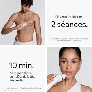 Image [Prime] Épilateur à lumière pulsée Braun Silk·expert Pro 5 PL5431 - Or à 349,99€
