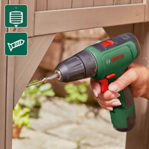 Image [Prime] Perceuse-visseuse sans fil Bosch EasyDrill 1200 - Vert à 52,99€