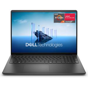 Image [Prime] PC portable Dell 16"  FHD (RAM 16Go, SSD 1To) DC16255 Ryzen 7 250 - Carbon Black à 599,00€