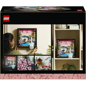 Image [Prime] Maquette LEGO Art Les Cerisiers en Fleurs 31218 - Japanese Cherry Blossom Landscape à 72,19€