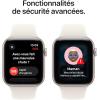 Image [Prime] Montre connectée Apple Watch SE 3 GPS 44 mm - Lumière stellaire à 201,70€